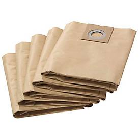 Papierfiltertüten für Nass-/Trockensauger KÄRCHER® 27/1 ADV, 5 Stück