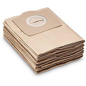 Papierfiltertüten für Trockensauger KÄRCHER® T 12/1, 10 Stück