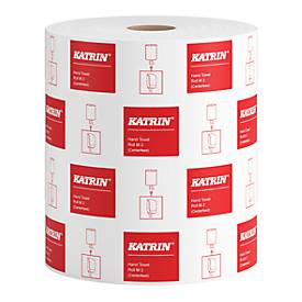 Papierhandtücher KATRIN Roll M Centerfeed 48191, 2-lagig, weiß, 6 Rollen mit jeweils 500 Blatt