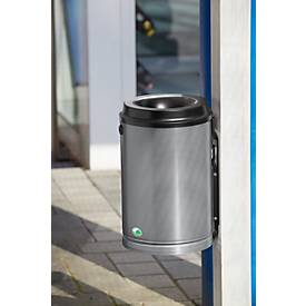 Papierkorb, 24 Liter, silber