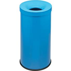 Papierkorb Cocorito, feuerfest, Inhalt 50 Liter, mit Deckel