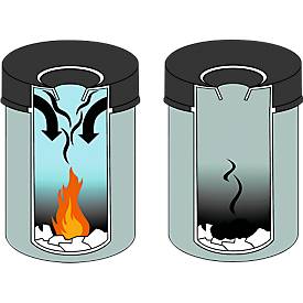 Papierkorb Safe, silbermetallic