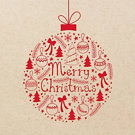 Papstar servetten Christmas Ball, 3-laags, 1/4 vouw, gerecycled papier, 20 stuks