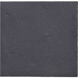Papstar Servietten "DAILY Collection" 1/4-Falz, Zellstoff, FSC-zertifiziert, B 320 x H 320 mm, schwarz, 150 Stück