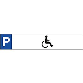 Parkplatzschild, Behindertenzeichen