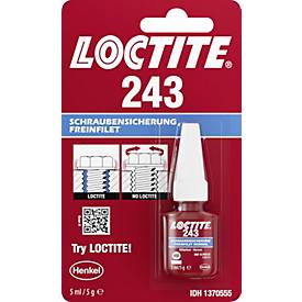 Pattex Flüssigkleber Loctite® 243, für die Schraubensicherung, Flasche mit 5 ml