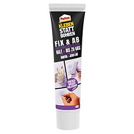 Pattex Montagekleber Kleben statt Bohren Fix und Ab, für den Innenbereich, ablösbar, ohne Lösungsmittel, Tube mit 44 g