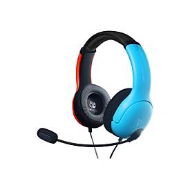 PDP Gaming LVL40 - Headset - ohrumschließend - kabelgebunden - 3,5 mm Stecker - Block