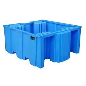 PE-Auffangwanne Bauer Typ WP, mit Auflagefläche, IBC & 200 l Fässer, div. Varianten