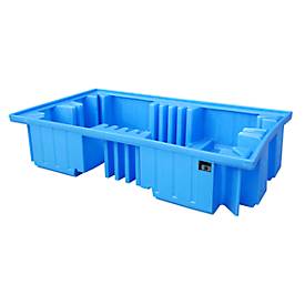 PE-Auffangwanne Bauer Typ WP, mit Auflagefläche, IBC & 200 l Fässer, div. Varianten