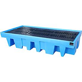 PE-Auffangwannen für 8 x 200 Liter-Fässer oder 2 x 1000 Liter IBC
