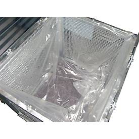 PE-Folienbeutel für Bauer Sonderabfall-Behälter Typ SAG, perforiert, Stärke 125 µ, transparent, 25 Stk.