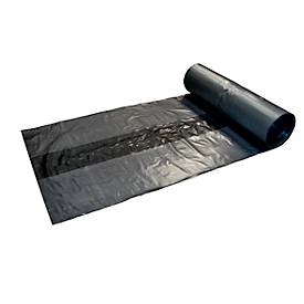 PE-Folienbeutel für Bauer Sonderabfall-Behälter Typ SAP, perforiert, Stärke 85 µ, grau-schwarz, 50 Stk.