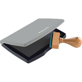 Pelikan Stempelkissen Gr. Nr. 2, für Gummi- und Polymerstempel, Fläche 7 x 11 cm, schwarz