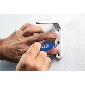 Permanentmarker Pica BIG Ink Marker XL, für glatte & trockene Oberflächen, Spezial-Schreibspitze, wisch- & wasserfest, Schreibfarbe blau