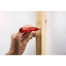 Permanentmarker Pica BIG Ink Marker XL, für glatte & trockene Oberflächen, Spezial-Schreibspitze, wisch- & wasserfest, Schreibfarbe rot