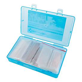 Pflastersortiment First Aid Only, 100-teilig, für Gastronomie und Gewerbe, in wiederverschließbarer Box