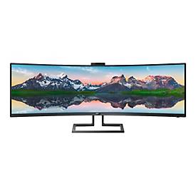 Philips Brilliance P-line 499P9H - LED-Monitor - gebogen - 124.5 cm (49") (48.8" sichtbar) - 5120 x 1440 Dual Quad HD @ 