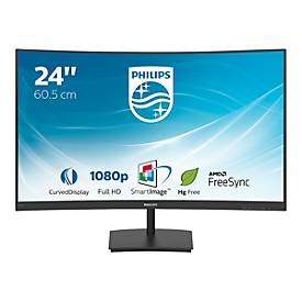 Image of Philips E-line 241E1SC - LED-Monitor - gebogen - Full HD (1080p) - 61 cm (24")