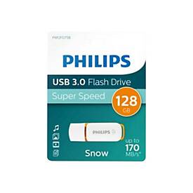 Philips FM12FD75B Snow edition 3.0 - USB-Flash-Laufwerk - 12 GB - USB 3.0 - Schneeweiß