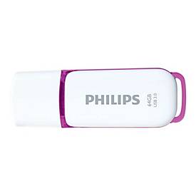 Philips FM64FD75B Snow edition 3.0 - USB-Flash-Laufwerk - 64 GB - USB 3.0