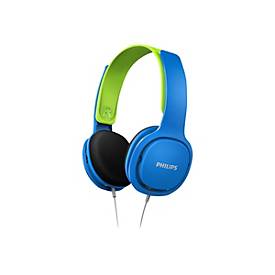 Philips Kids SHK2000BL - Kopfhörer - On-Ear - kabelgebunden - 3,5 mm Stecker - Geräuschisolierung