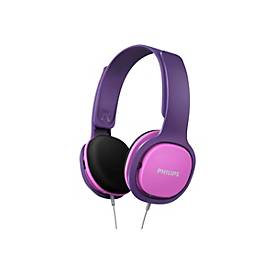 Philips Kids SHK2000PK - Kopfhörer - On-Ear - kabelgebunden - 3,5 mm Stecker - Geräuschisolierung