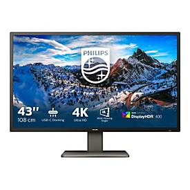 Image of Philips P-line 439P1 - LED-Monitor - 4K - 109.2 cm (43") - HDR