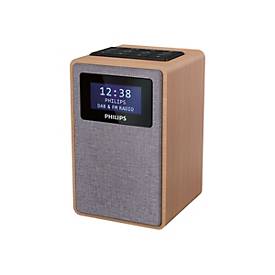 Philips TAR5005 - Radiouhr - 1 Watt - helles Holz