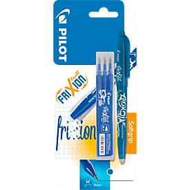 PILOT FriXion Ball + 3x Refill blau