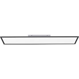 Plafonnier LED FLAT - couleur de lumière réglable - intensité variable - avec télécommande - 36 W - L 1 195 x l 295 mm