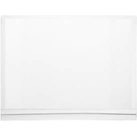 Plakattasche Durable, DIN A4 Hoch- & Querformat, 2-seitig, für bis zu 2 Blatt, magnetisch, wasserdicht, B 247 x H 325 mm, transparent, 5 Stück