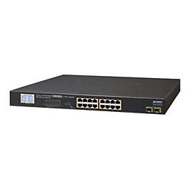 PLANET GSW-1820VHP - Switch - 16 Anschlüsse - an Rack montierbar