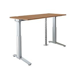 PLANOVA ERGOSTYLE Schreibtisch, elektr. höhenverstellbar + Akzentset + Kabelschlange GRATIS