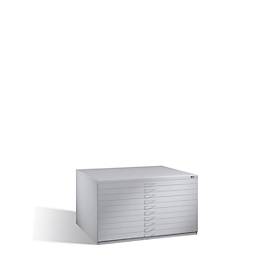 Image of Planschrank aus Stahl, für Formate bis DIN A0, 10 Schubladen