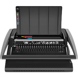Plastik Bindegerät Bindemaschine GBC CombBind C210, inkl. breitem Stanzhebel