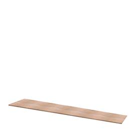 Plateau de finition X-TIME-WORK, large, l. 2580 mm, orme