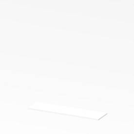Plateau de finition X-TIME-WORK, taille moyenne, l. 1720 mm, blanc
