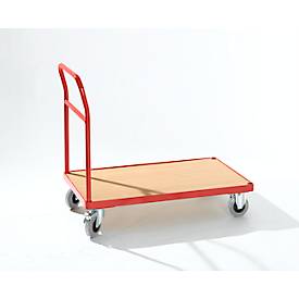 Plattformwagen mit Schiebegriff, 850 x 500 mm