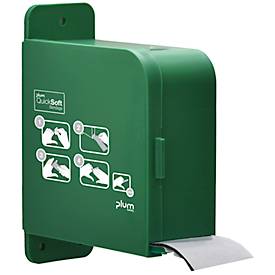 Plum QuickSoft Bandagen-Spender mit 5 m schwarzer Bandagenrolle 5,5 cm, latexfrei, ISO 13485