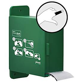 Plum QuickSoft Bandagen-Spender mit 5 m schwarzer Bandagenrolle 5,5 cm, latexfrei, ISO 13485