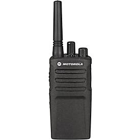 PMR-Funkgerät Motorola XT420, lizenzfrei, 2-Wege-Kommunikation, 8 Kanäle, bis 9 km, bis 20 h, ohne LC-Display, IP55, schwarz