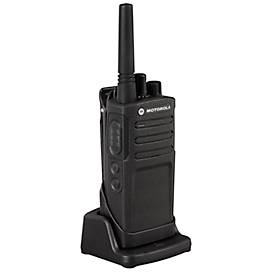 PMR-Funkgerät Motorola XT420, lizenzfrei, 2-Wege-Kommunikation, 8 Kanäle, bis 9 km, bis 20 h, ohne LC-Display, IP55, schwarz