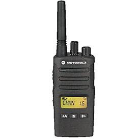 PMR-Funkgerät Motorola XT460, lizenzfrei, 2-Wege-Kommunikation, 8 Kanäle, bis 9 km, bis 20 h, LC-Display, IP55, schwarz