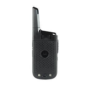PMR-Funkgeräteset Motorola XT185, 2-teilig, lizenzfrei, 2-Wege-Kommunikation, 16 Kanäle, bis 8 km, bis 24 h, IP54, inkl. Zubehör, schwarz-gelb