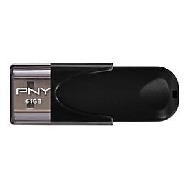 PNY Attaché 4 - USB-Flash-Laufwerk - 64 GB - USB 2.0