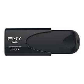 PNY Attaché 4 - USB-Flash-Laufwerk - 64 GB - USB 3.1