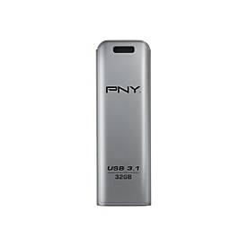 PNY Elite Steel - USB-Flash-Laufwerk - 32 GB - USB 3.1