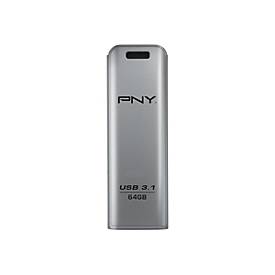 PNY Elite Steel - USB-Flash-Laufwerk - 64 GB