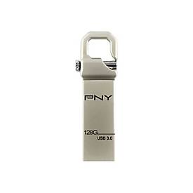 Image of PNY Hook Attaché 3.0 - USB-Flash-Laufwerk - 128 GB